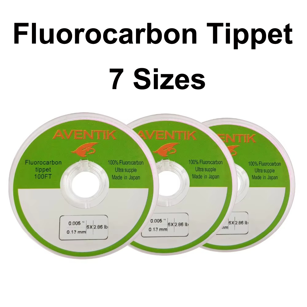 Fluorocarbon Line - 아벤틱 플루오로카본 티펫 30m50m 플라이 낚시