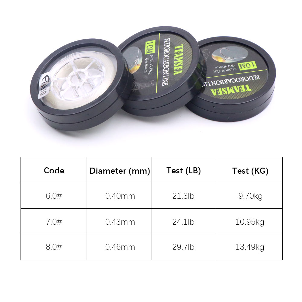 10m 플루오로카본 코팅 잉어 낚싯줄 초강력 카본 파이 - Fluorocarbon Line 리뷰 및 가격