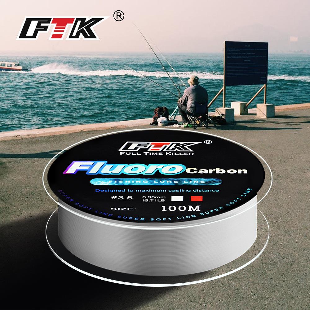 100M 플루오로카본 코팅 낚싯줄 4.13LB-34.3 - Fluorocarbon Line 리뷰 및 가격