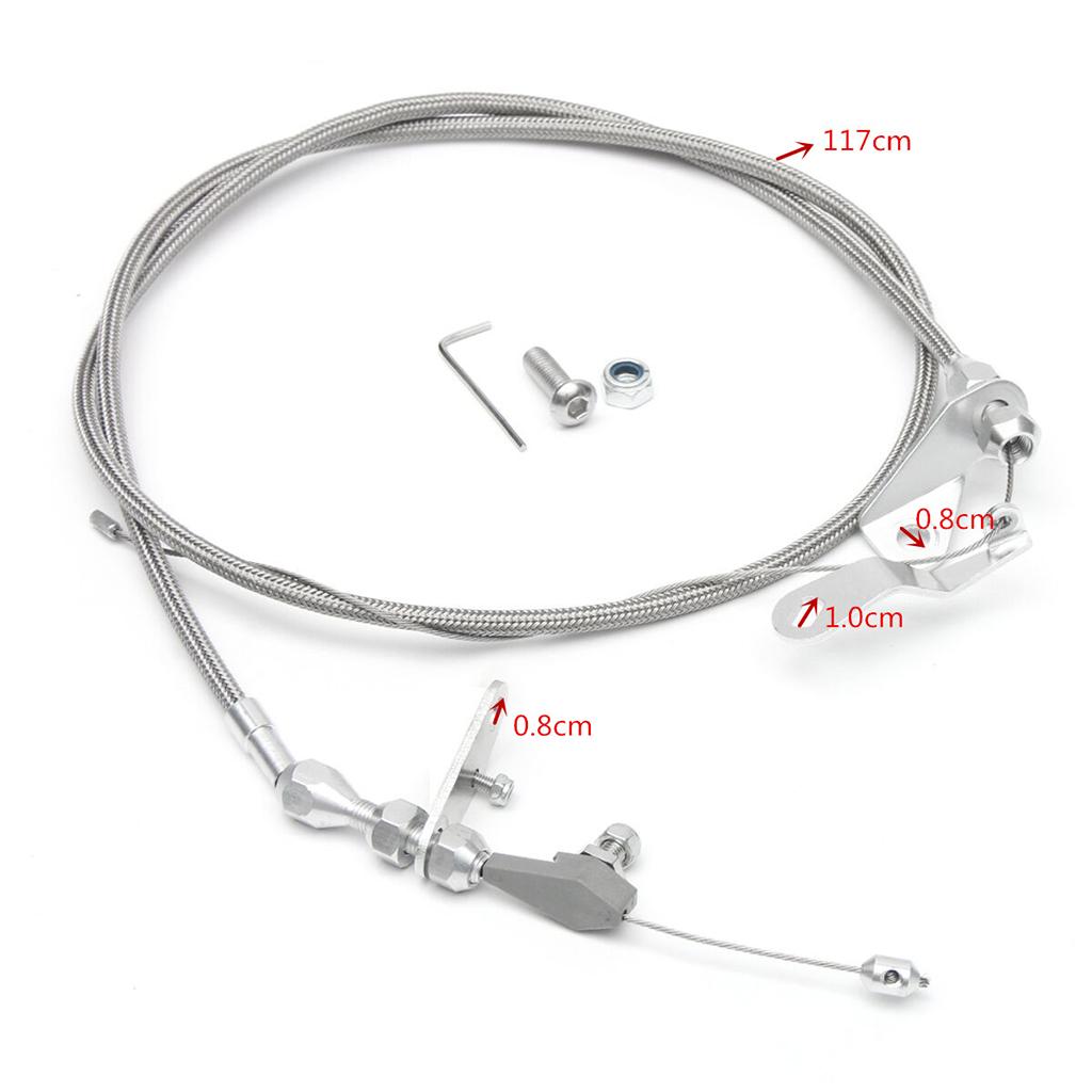 가속기 가스 스로틀 케이블 스테인레스 브레이드형 디텐트 - Braided Line 리뷰 및 가격