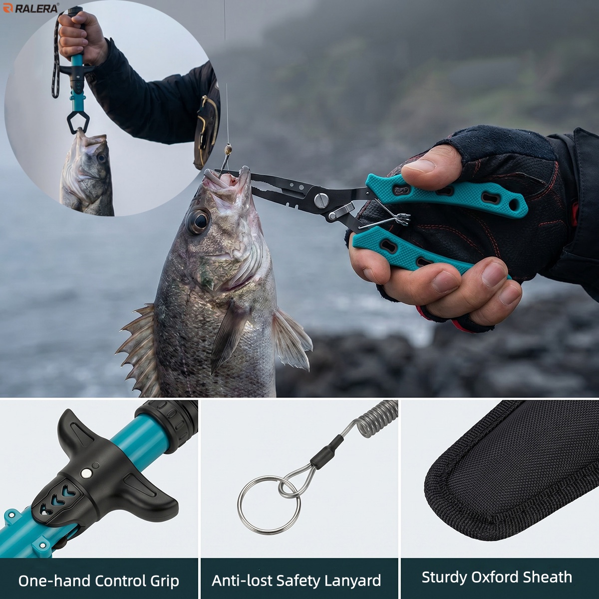 랄레라 내염수성 낚시 장비 세트: 낚시 플라이어, 필렛 - Fishing Line Cutter 리뷰 및 가격